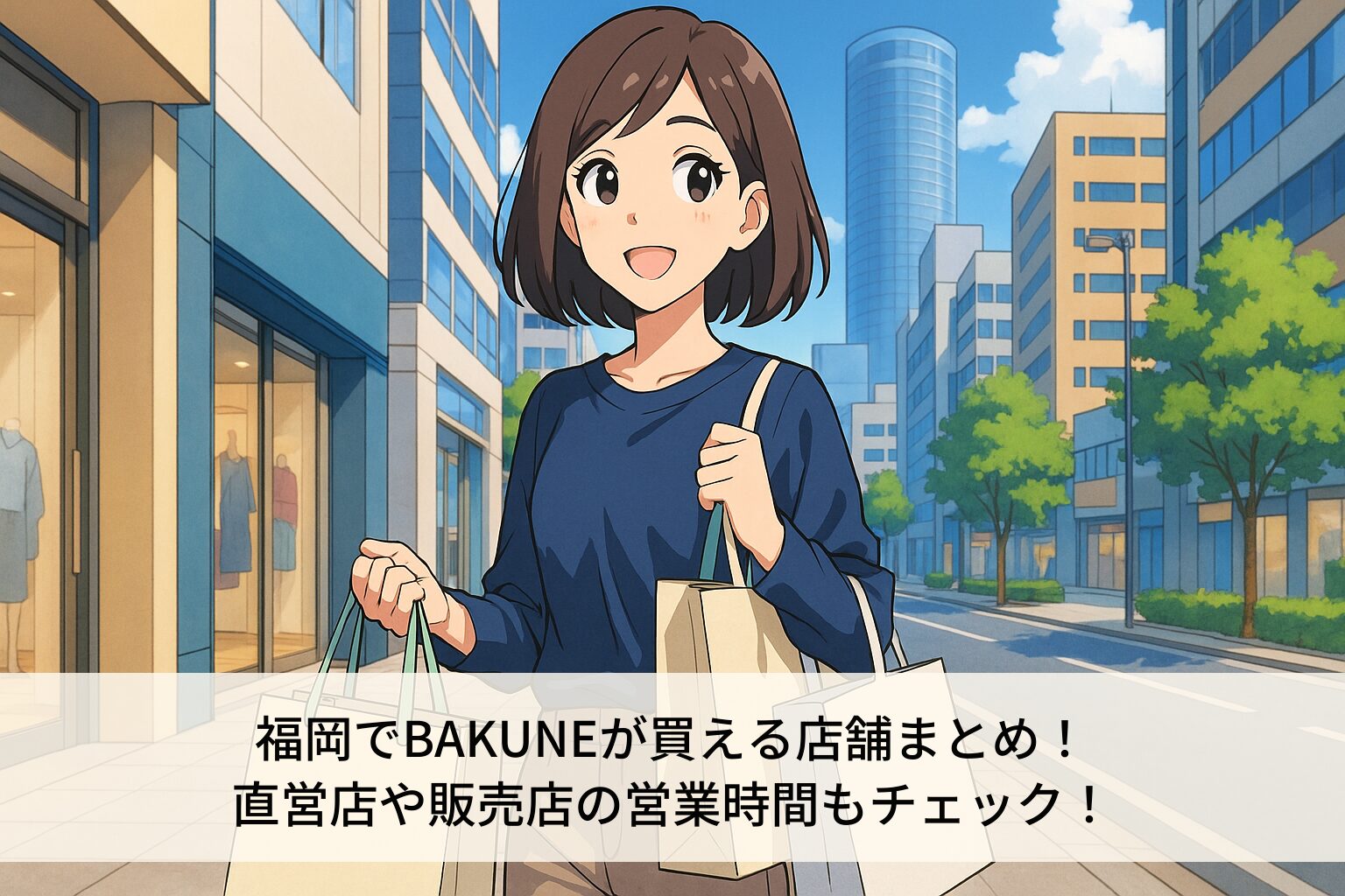 福岡で買えるBAKUNEの店舗紹介